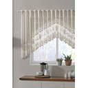 Ver imagem 5 de Cortina Renda Bando Cascata 3M X 1M Alt Creme Bule Lisa
