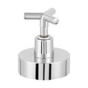 Ver imagem 3 de Acabamento para Registro Chuveiro Banheiro 50mm 1.1/4" 1.1/2" Cruzeta Cromado Padrão Deca C55