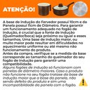 Ver imagem 7 de Leiteira Fervedor Antiaderente de Indução Cerâmica Marrom Roma Plus 14cm - Casambiente