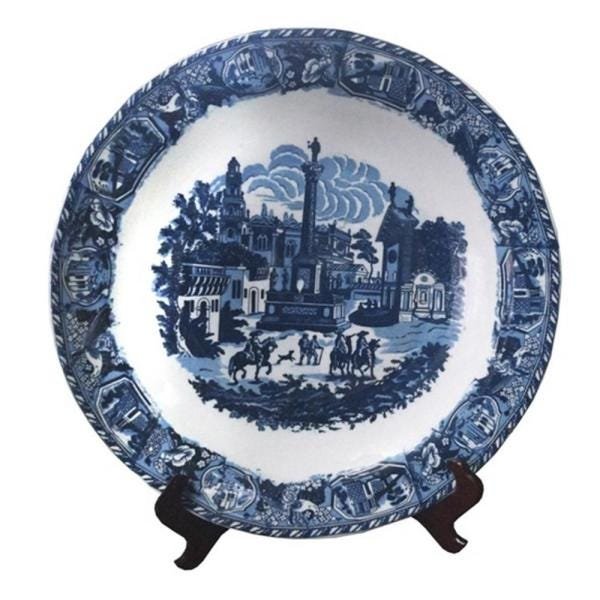 Prato em Porcelana Azul Escuro - 1
