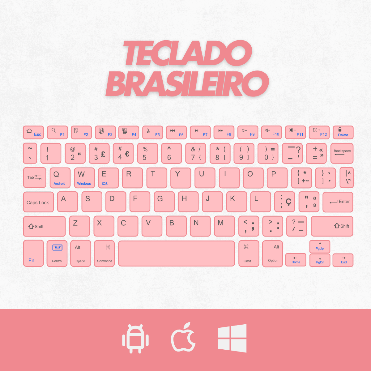 Teclado sem Fio Bluetooth Recarregável com Mouse - 4