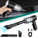 Ver imagem 2 de Aspirador de Pó Portátil Sem Fio, Mini Limpador 3 em 1, Multifuncional, Soprador para Casa e Carro, 