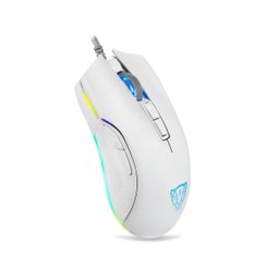 MOUSE GAMER MOTOSPEED V70 ESSENTIAL RGB COM MACRO E 7 BOTOES Cor: BRANCO - 2