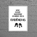 Ver imagem 1 de Quadro Não Há Roqueiro Se Tocar Evidências 24x18cm:Madeira branca