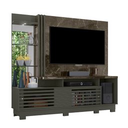 Estante Frizz Plus para TV de até 60 polegadas (COM PÉS) - JADE / OLIVA - Madetec - 3