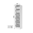 Ver imagem 3 de Paneleiro Cozinha Modulado Americana 50cm Branco Henn