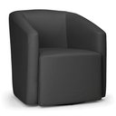 Ver imagem 1 de Kit 2 Poltronas Stella Max Corino Base Giratória - D'Rossi Cor Preto