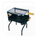 Ver imagem 1 de Churrasqueira Portátil Dobrável com Grelha e Suporte