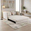 Ver imagem 1 de Sofá Cama Casal Dobrável 2 Lugares com Almofadas Aruba Yescasa