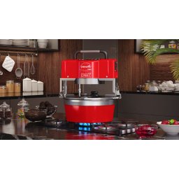 Misturador de Massas e Doces Gourmella G-paniz 10 Litros Alumínio 2337 - 5