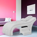 Ver imagem 2 de Maca Botonê Estética Estofada Suede 70cm - Estopar Suede Branco