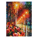Ver imagem 1 de Quadro Decorativo Abstrato - Flores em Paris - 30x45cm