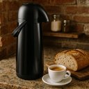 Ver imagem 4 de Garrafa Térmica Expressar Color Quente e Frio Preto 1L Sanremo