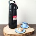 Ver imagem 5 de Garrafa Térmica Expressar Color Quente e Frio Preto 1L Sanremo