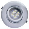 Spot Móvel LED Embutir Taschibra Sp 14 6W Luz Amarela - 1