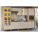 Ver imagem 1 de Cozinha Completa 6 Peças Bless CZ671 Jequitiba/Off Linea