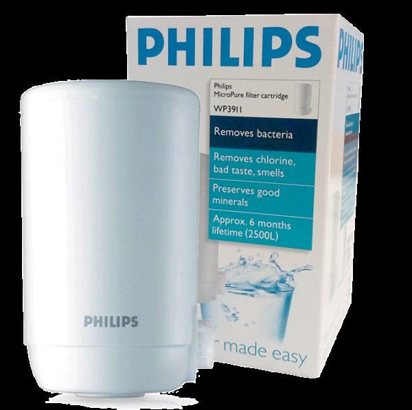 Filtro Philips Walita Refil WP3911 para Purificador de Água WP3811 e WP3820 - 1