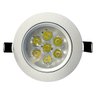 Spot LED Embutir Taschibra Sp 24 Redondo 7W Luz Amarela - 1
