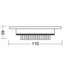 Ver imagem 2 de Spot LED Embutir Taschibra Sp 24 Redondo 7W Luz Branca