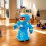 Brinquedo Infantil Robô Bate e Volta com Luz e Som - Diversão e Interatividade - 5