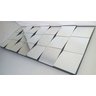 Espelho Decorativo 160x60cm Designer Prata - 2
