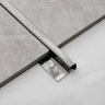 Filete Piso Mozaik Pp300610 Inox Prata Polido 3x60cm - 1