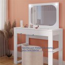 Ver mais imagens de Penteadeira com Espelho e Led Cristal