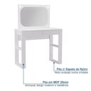 Ver imagem 6 de Penteadeira com Espelho e Led Cristal