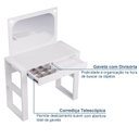 Ver imagem 4 de Penteadeira com Espelho e Led Cristal