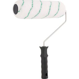 Rolo Para Pintura Microfibra 23cm Antirrespingo Com Suporte - 3