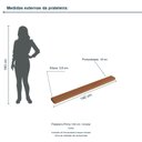 Ver imagem 3 de Prateleira Prime 140 cm Incolar Cedro
