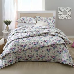 Jogo de Cama Queen Duplo 4 Peças Sultan Realce Premium Alana - 1