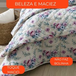 Jogo de Cama Queen Duplo 4 Peças Sultan Realce Premium Alana - 5