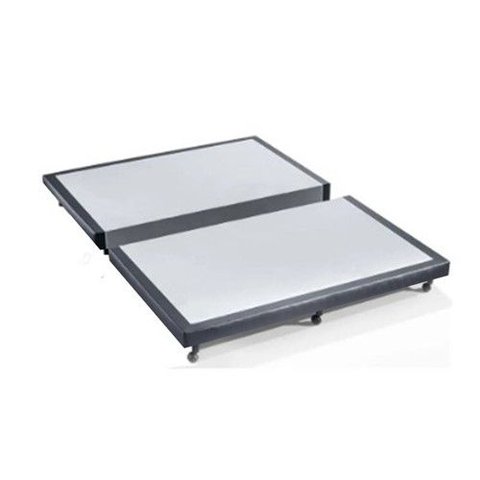 Sommier 16 de Altura - Couro Sintético Bege 10986 - 158x198 Queen