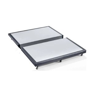 Sommier 16 de altura - Couro Sintético Bege 10986 - 158x198 Queen