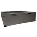 Ver imagem 1 de Cama Box Baú Casal Padrão com 48cm de Altura - Super Reforçado - Corino Linho Cinza