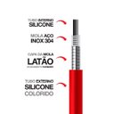Ver imagem 3 de Torneira Lorenflex De Bancada Com Bica Flexível Lorenzetti 1177 G27 Cinza