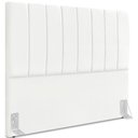 Ver imagem 1 de Cabeceira Casal 140cm Allia Suede Branco Rm Branco