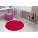 Ver imagem 4 de Tapete Redondo Sala Quarto Escritório Classic 1,50Mx1,50M Pink - Oásis