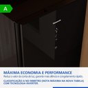 Ver imagem 3 de Geladeira Panasonic Intuitive+ Nr-BB41 Frost Free Inverter 407L Bottom Freezer Black Glass 220V