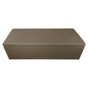 Ver imagem 2 de Calçadeira Recamier Baú Casal King 195cm Eva Suede Capuccino - DS Estofados