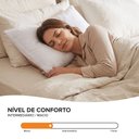 Ver imagem 5 de Travesseiro Suporte Médio Toque de Pêssego Fibra Aberta 48x68x14cm