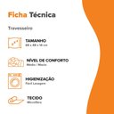 Ver imagem 3 de Travesseiro Suporte Médio Toque de Pêssego Fibra Aberta 48x68x14cm