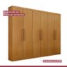 Guarda Roupa Casal 6 Portas 8 Gavetas 100% MDF - Versátil - Josandro Móveis - 4
