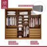 Guarda Roupa Casal 6 Portas 8 Gavetas 100% MDF - Versátil - Josandro Móveis - 3