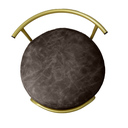 Ver imagem 7 de Kit 2 Banqueta Decorativa Sala Área Gourmet Puff Ferro Facto:coffee