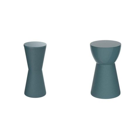 Conjunto com 2 Banquetas - Dub/Sili Azul/Lazuli