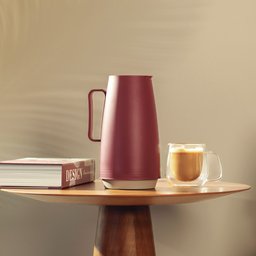 Garrafa Térmica Tramontina Exata 6163605 500ml Vermelho 61636056 - 3