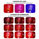Ver imagem 2 de Lampada Luminaria Cultivo Plantas Plantaçao Temporizador Led Uv Ultravioleta Planta em Casa Indoor e