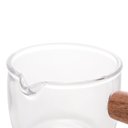 Ver imagem 4 de Molheira Mini de Vidro Grosso Cabo Bambu 100ml Gourmet 7cm